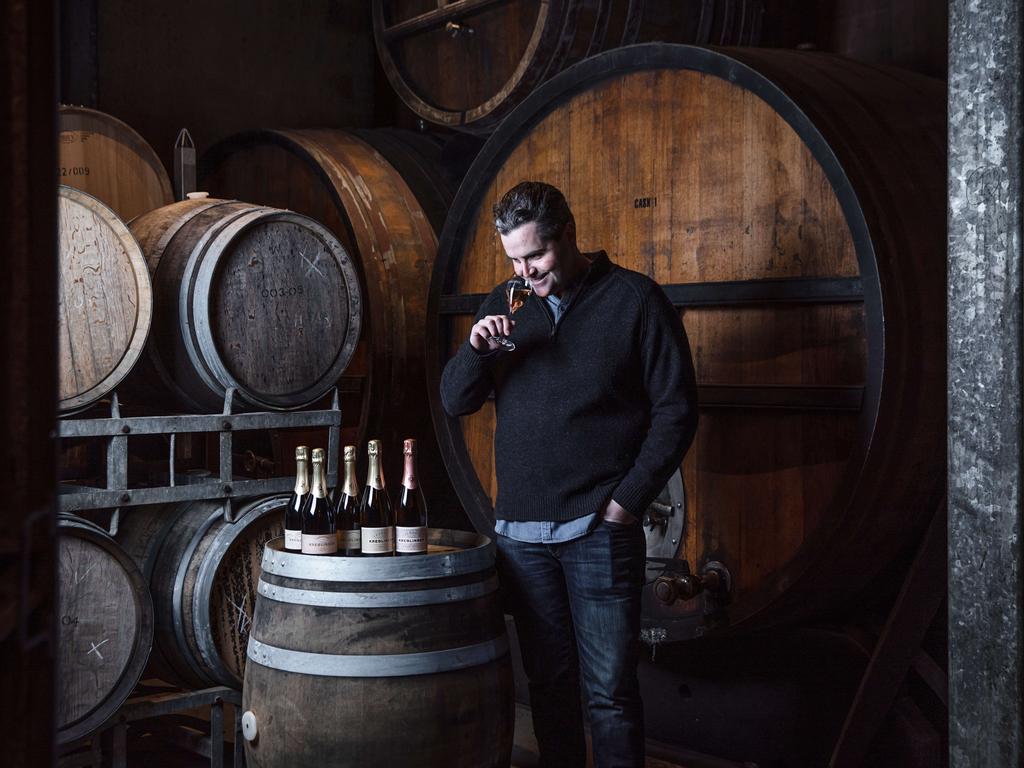 Winemaker in the Pipers River region – Luke Whittle (from Kreglinger Estate)