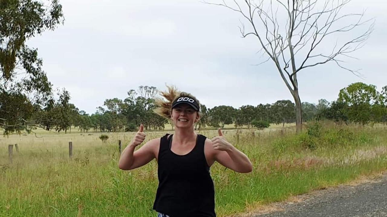 Laura Blackmore: Still running 5km every Saturday morning at 7am on the Kingaroy Rail Trail to keep up my fitness for when Parkrun is back.