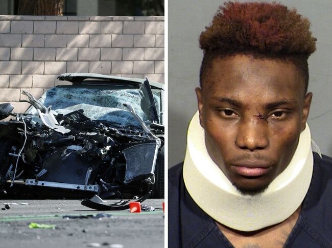 Henry Ruggs III was involved in a horrific car crash that killed a woman and a dog. Picture: Getty Images