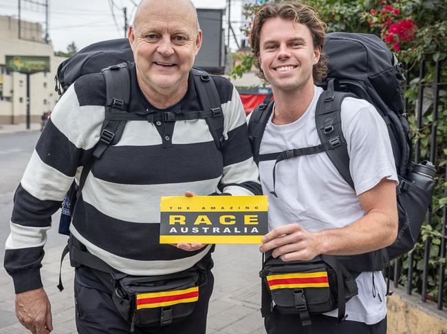 Billy and Oscar Brownless are taking part in The Amazing Race Australia 2024.Picture: Supplied/Ch10