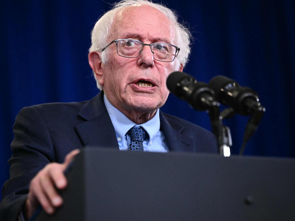 US Independent Senator Bernie Sanders. Picture: Mandel Ngan/AFP