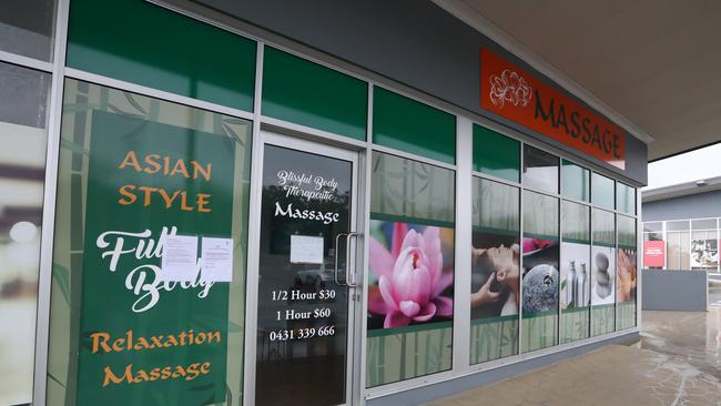 Blissful Body Massage at Crestwood Plaza in Molendinar. Picture: Jason O'Brien