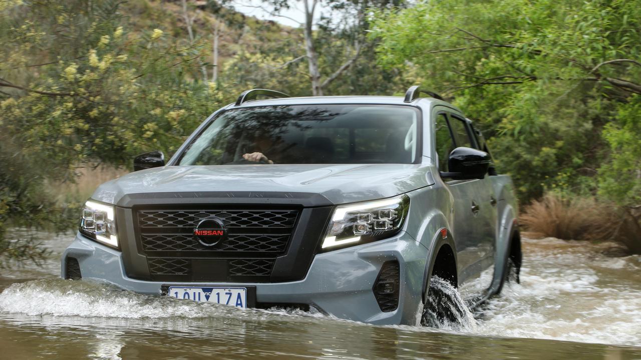 Tackling the tough stuff is within the Nissan Navara Pro-4X’s remit.