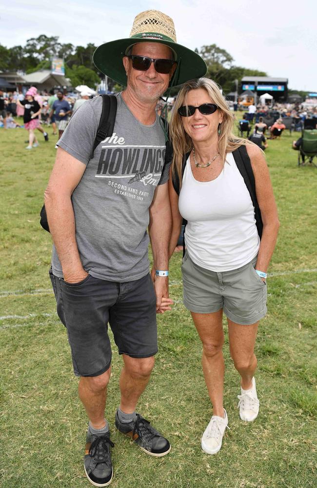 Al and Sam Dean at Sounds of Rock 2024 in Hervey Bay. Picture: Patrick Woods.