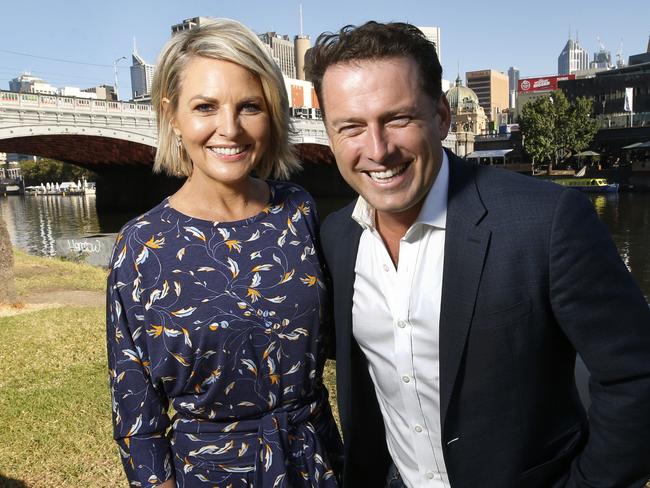 Will Today hosts Georgie Gardner and Karl Stefanovic recover their on-air working relationship after Uber-gate? Picture: David Caird