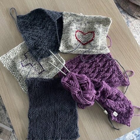 A blanket of love is being knitted for Camryn Lloyd. Picture: supplied