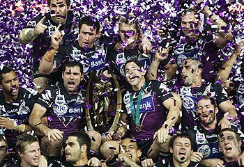 Melbourne Storm ... celebrate winning the 2009 NRL grand final. Phil ...