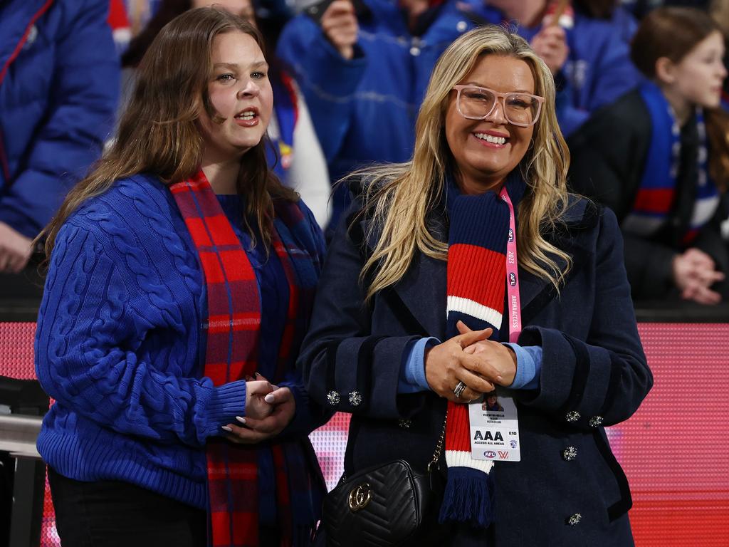 Kylie Watson-Wheeler (R) says she expected victory against Hawthorn. Picture: Michael Klein