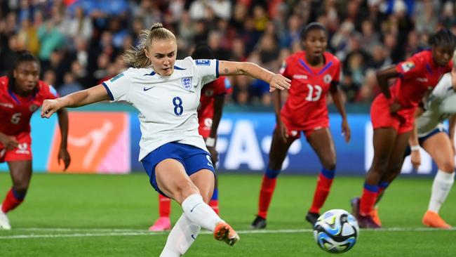 Georgia Stanway’s penalty was the difference in the end. (Photo by Justin Setterfield/Getty Images)