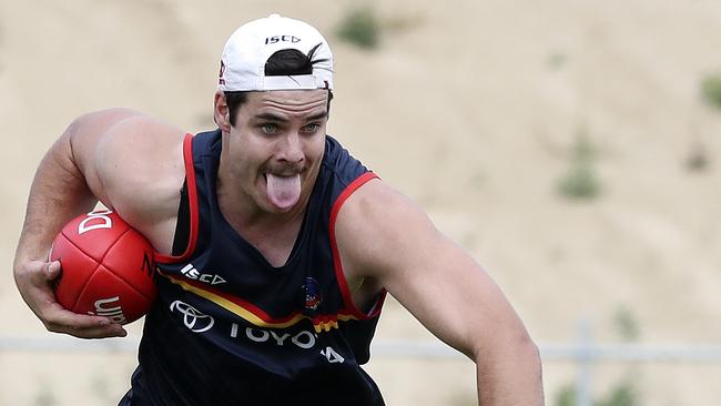 The Crows hope Darcy Fogarty can take the next step. Pic: Sarah Reed