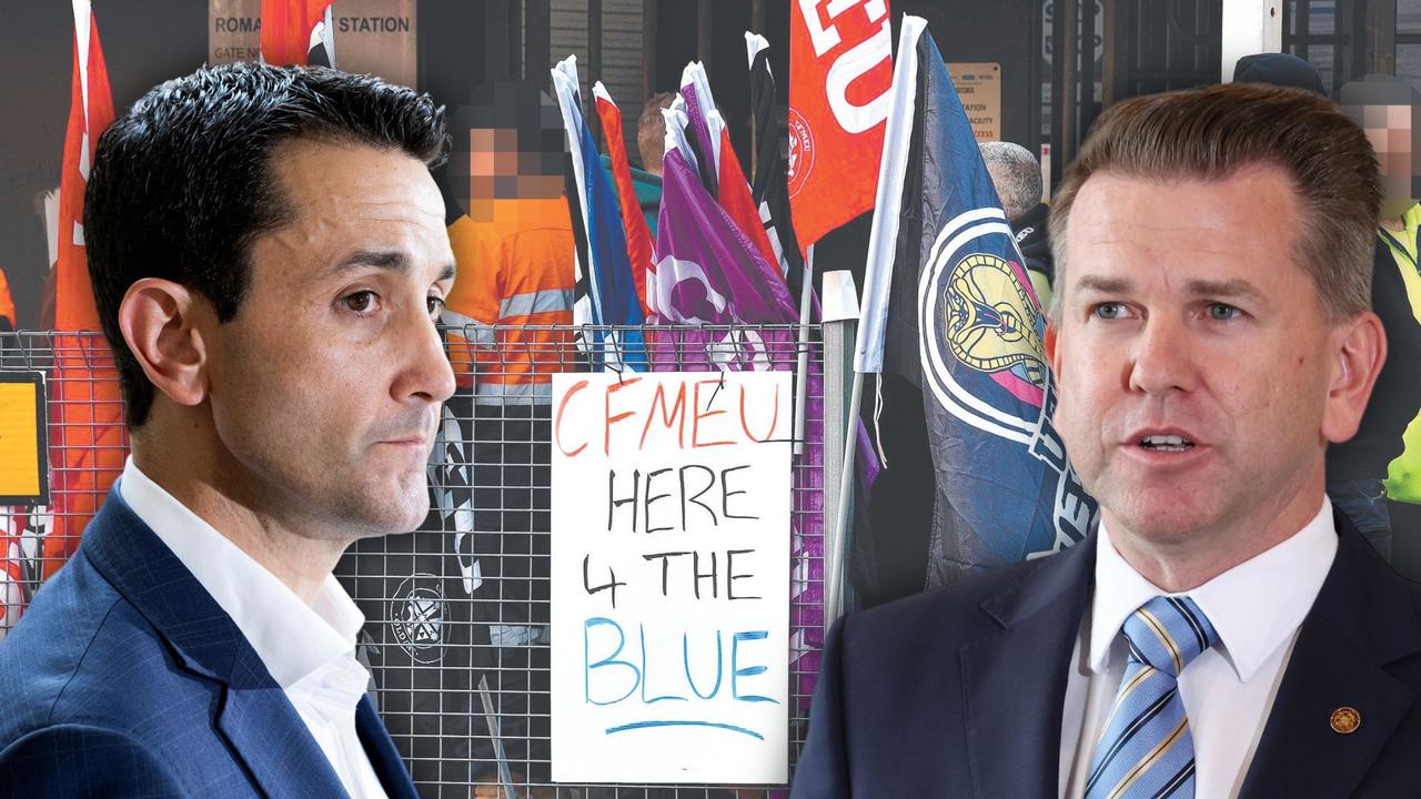 ‘Stopping the rot’: LNP aim to bulldoze CFMEU ‘sweetheart deal’