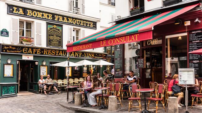 A community in Paris, France is also expected to be on the itinerary