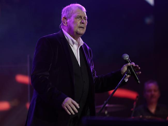 John Farnham at his inspirational best at Fire Fight Australia. Picture: Getty Images