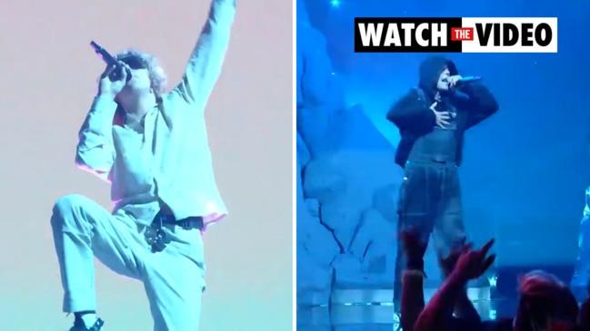 Justin Bieber and The Kid LAROI put on a show-stopping performance at the VMAs