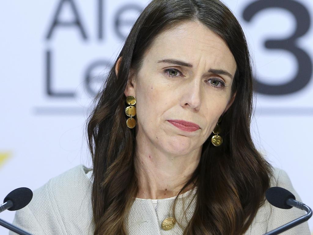 Jacinda isn’t angry, she’s just disappointed. Picture: Hagen Hopkins/Getty Images