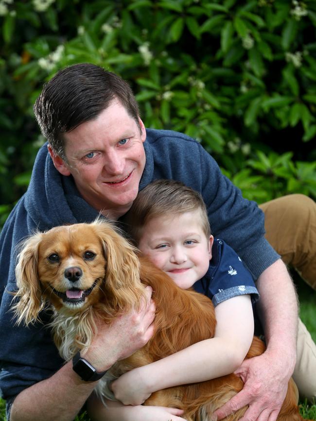 Corio dad Aaron McArthur has done it tough in the past two years following the death of his partner. He's become a single dad to disabled son, Abel, and balances full time work and volunteering at his local cricket club. Those that know Aaron say he's an everyday hero. Picture: Glenn Ferguson