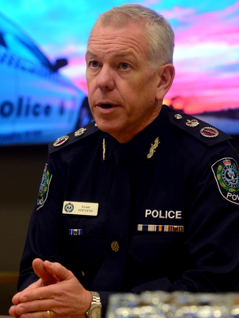 South Australia Police Commissioner Grant Stevens said the state may reconsider reopening with NSW. Picture: Sam Wundke