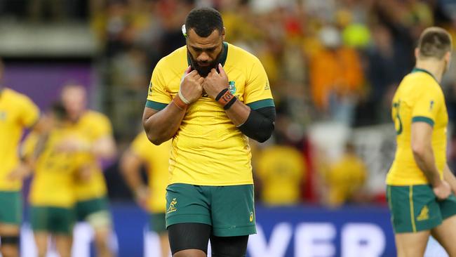 Samu Kerevi thought his Wallabies career was over after signing with Sunory in 2019. Picture: Dan Mullan/Getty Images