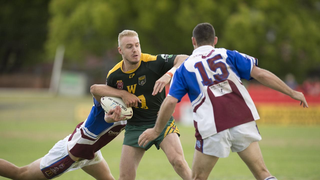 TRL Grand Final, Wattles vs Dalby Diehards. Sunday, Sep 27, 2015. Photo Nev Madsen / The Chronicle