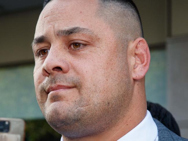 SYDNEY, AUSTRALIA - NewsWire Photos APRIL 4, 2023: Former NRL star Jarryd Hayne has been found guilty of a sexual assault. Picture: NCA NewsWire / David Swift