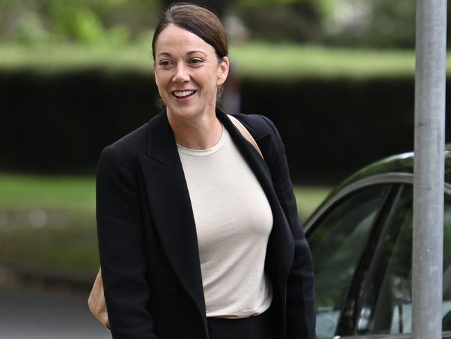 CANBERRA, AUSTRALIA – NewsWire Photos – February 11, 2025: Independent MP, Sophie Scamps arrives at The Lodge in Canberra. Picture: Martin Ollman / The Australian