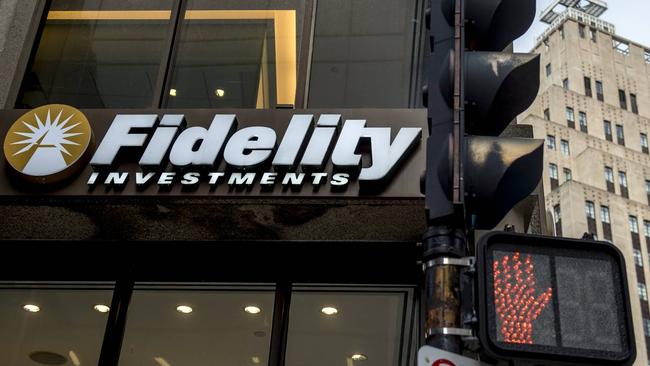 If approved, Fidelity’s bitcoin ETF could be available for purchase on the large brokerage and wealth-management platforms that oversee trillions of dollars of individual investors’ assets. Picture: Getty Images