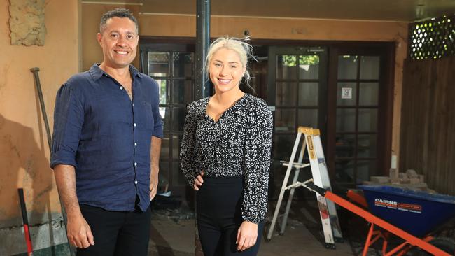 The owners of Noa and Guerrilla restaurants Davey O'Rourke and Billie McDonnell opened their latest venture Palooka in September. Picture: Brendan Radke