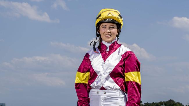 Former Gold Coaster Alex Patis has returned to the city to continue her racing apprenticeship under Helen Page after spending time in Victoria and Tasmania. Picture: Jerad Williams