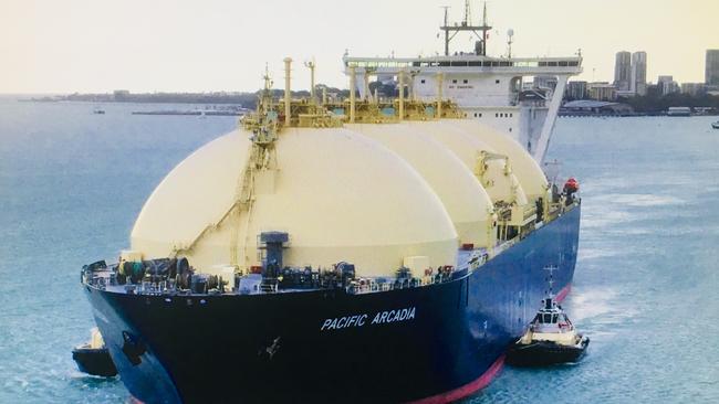 Eni owns a stake in the Darwin LNG project, alongside Santos. Picture: Supplied.