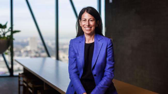 Transurban CEO Michelle Jablko. Picture: Aaron Francis