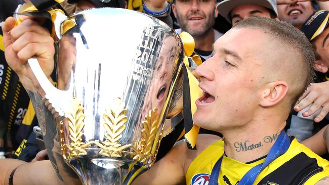 Dustin Martin has won just about everything you can win. Picture: Getty Images