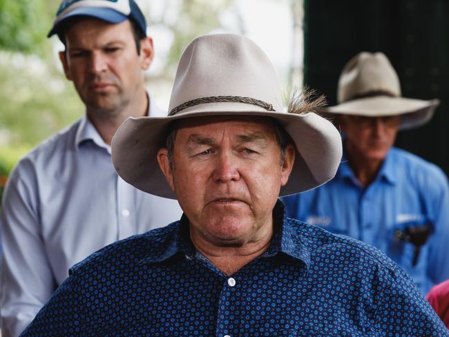 Colin Boyce has criticised the changes to the Palm Scheme labelling them “anti-farming”. Location: Gracemere Saleyards, Gracemere QLD Office of the Deputy Prime Minister 2022 BH