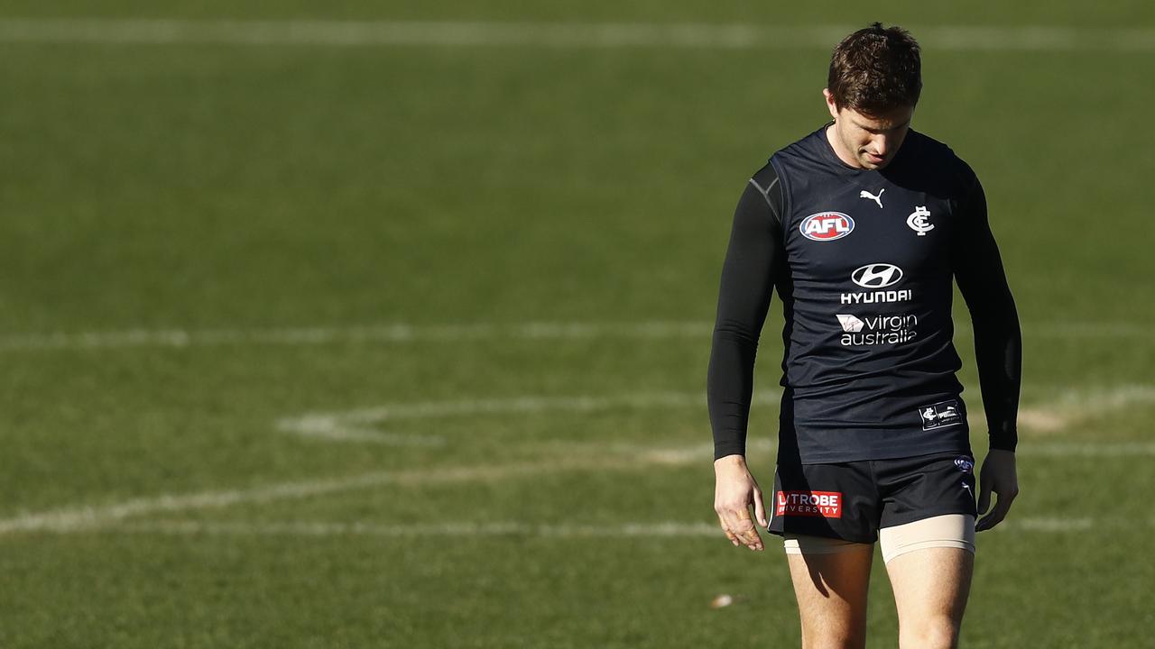 Marc Murphy is back for the clash with the Crows. Picture: Darrian Traynor/Getty Images