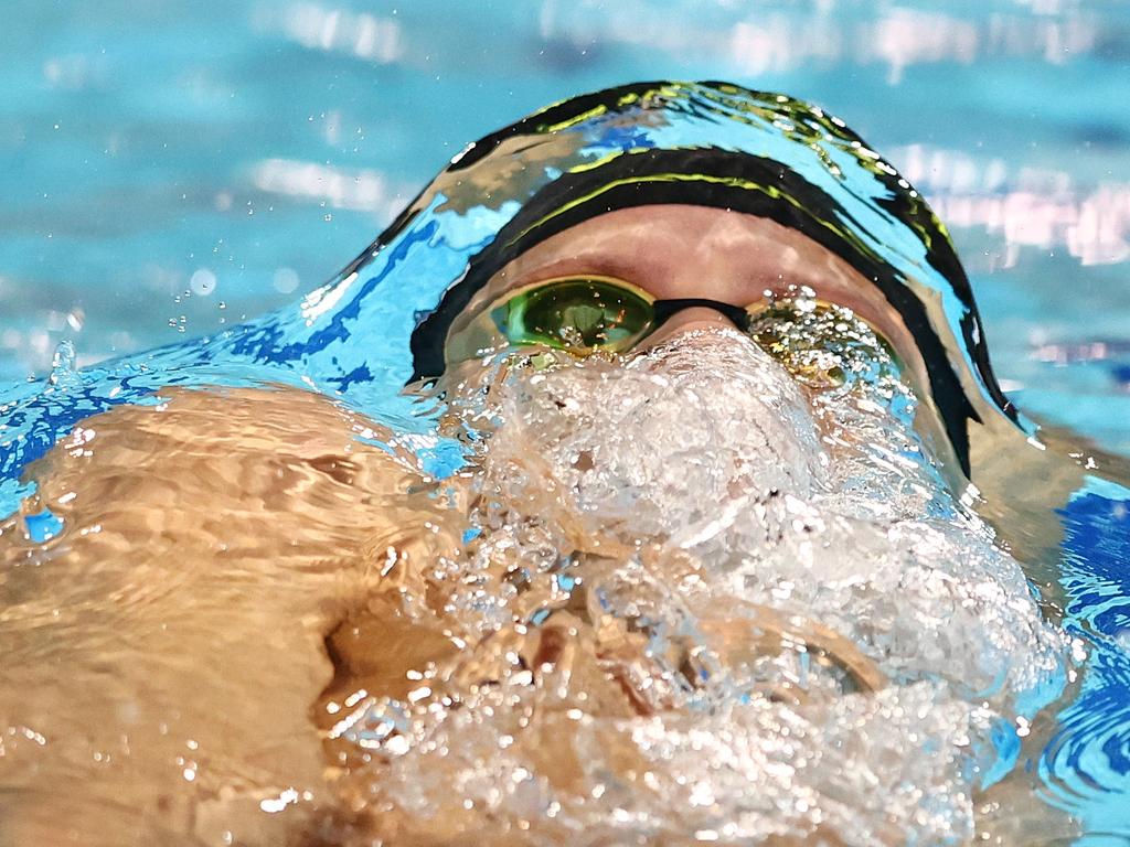 Mitch Larkin knew his path back to competitive swimming was going to be difficult. Picture: Getty Images