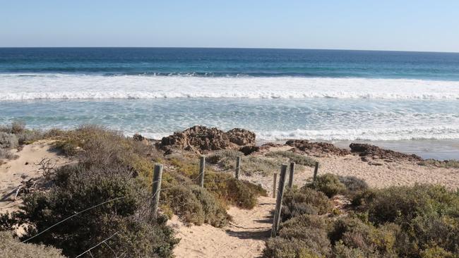 The two women were pulled from the waters near Back Beach at Streaky Bay. Picture: Supplied