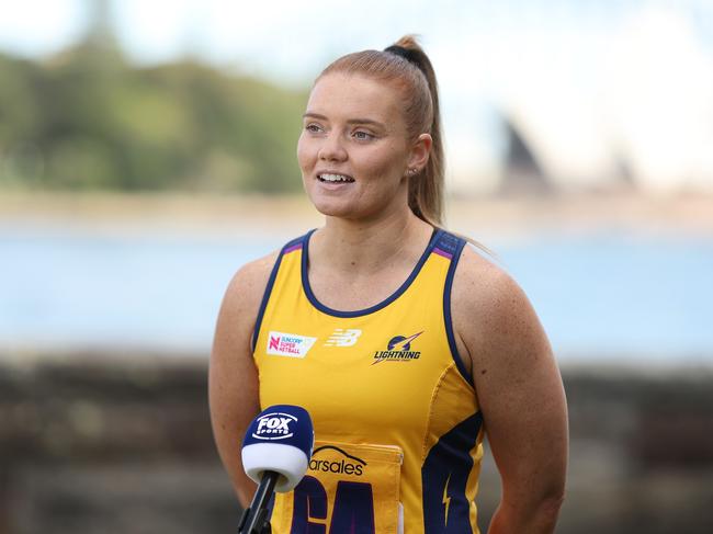 Sunshine Coast Lightning captain Steph Fretwell. Picture: Getty Images