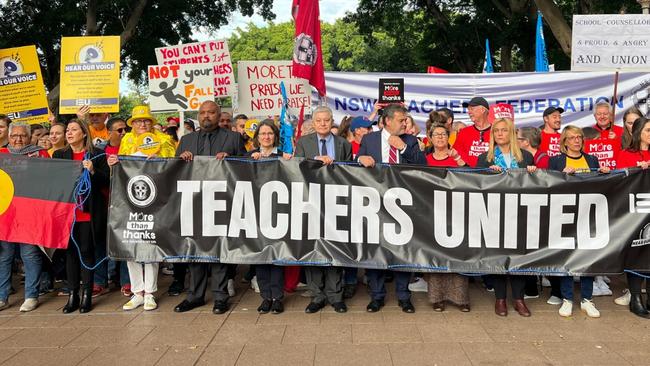 Independent Education Union members want a better deal. Picture: Contributed