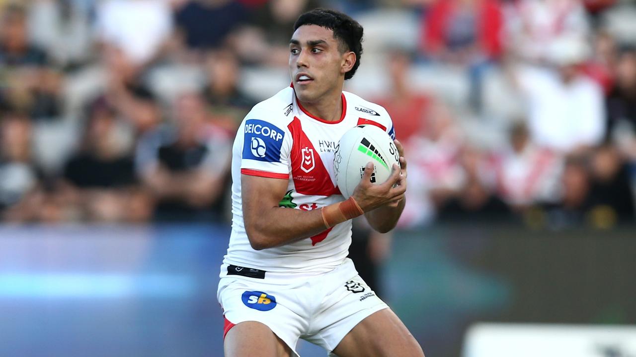 Matty Johns was shocked the Dragons dropped Tyrell Sloan. (Photo by Jason McCawley/Getty Images)