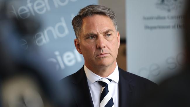 Minister for Defence Richard Marles during the launch of Defence’s new High Performance Computing capability at DSTG in Edinburgh, Adelaide. Picture: NCA NewsWire / David Mariuz