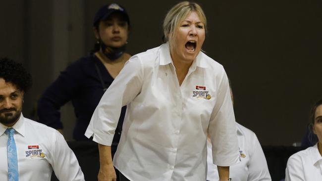 Tracy York, head coach of the Bendigo Spirit, will return to SA to coach the Lions’ men’s side. Picture: Mark Evans