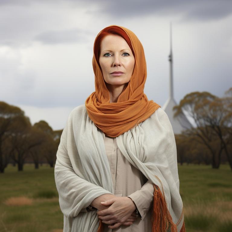 An AI image of a "typical woman from Canberra". Picture: Midjourney