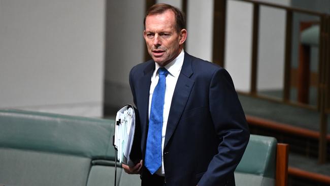 Former prime minister Tony Abbott. Picture: AAP