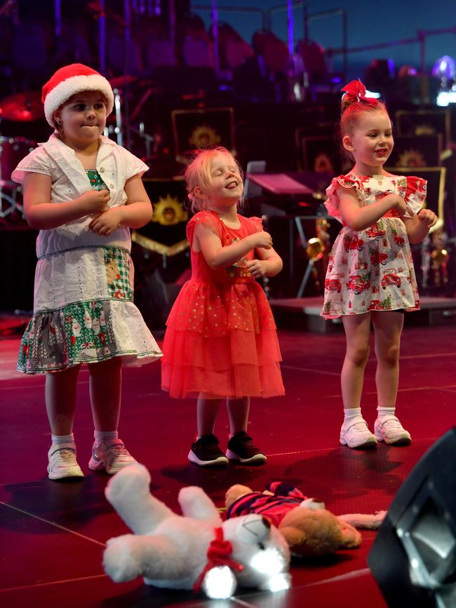 Carols by Candlelight at Riverway 2022. Performers from Townsville Academy of Performing Arts. Picture: Evan Morgan