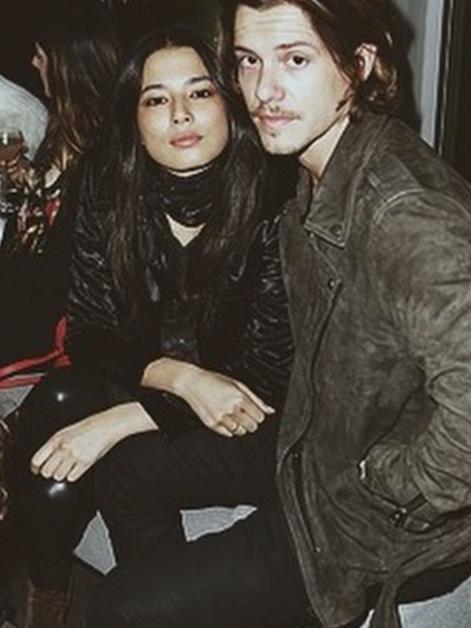 Gomes and Xavier Samuel in a snap from her Instagram account.