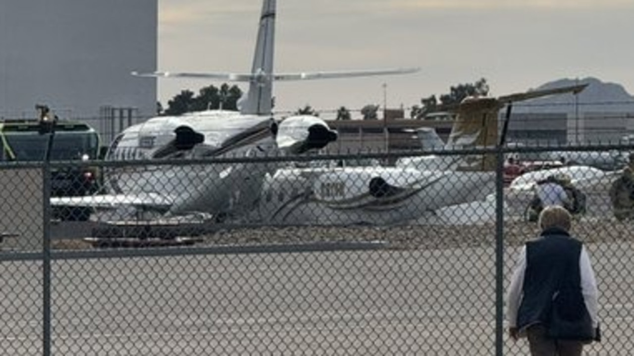 At least one dead in private-jet collision at US airport