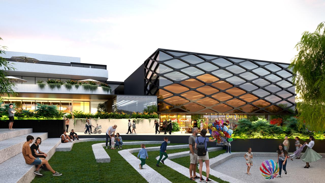Artist's impression of the Roseworthy town centre. Picture: Hames Sharley