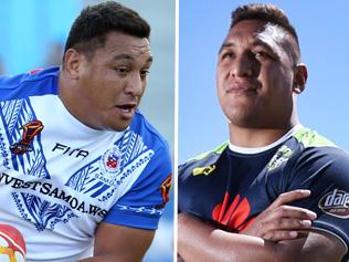 Josh Papalii stacked on the weight during the World Cup before returning to the Raiders and being told to lose it all.