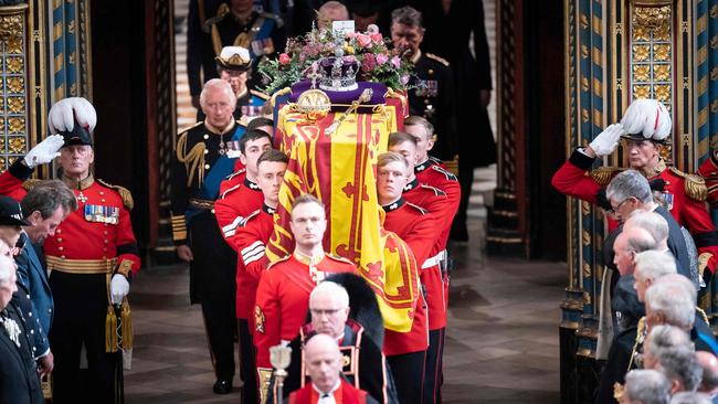 The Queen died in September. Picture: Danny Lawson /AFP