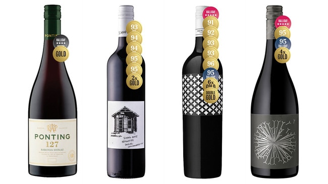 The Test-quality line-up of wine on offer.