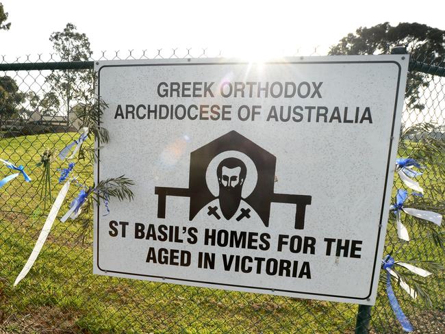 St Basil's Aged Care at Fawkner. Picture: Andrew Henshaw